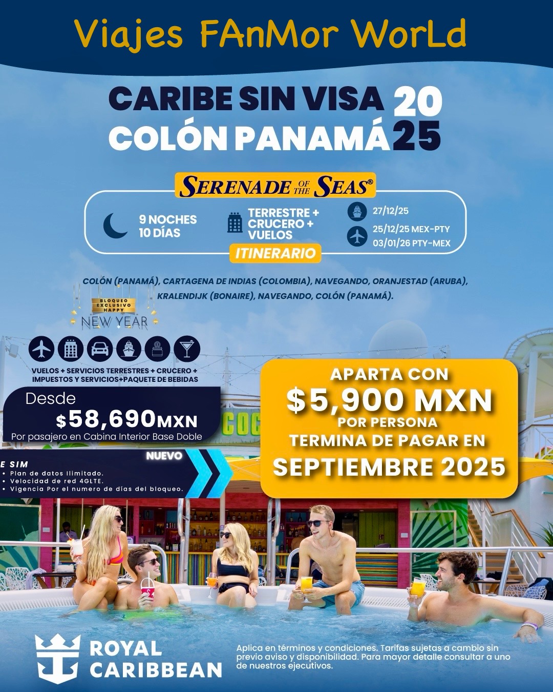 agencia de viajes gdl año nuevo